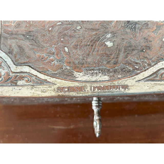 Early 20th Century Silver-Plated Metal Casket from WMF, Germany, 1890s For Sale - Image 13 of 18