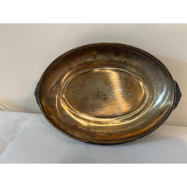 1940s Silver Platters- A Pair "Eales 1779" For Sale - Image 5 of 8