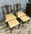 English Mahogany Armchairs with Ottomans, Set of 4 For Sale - Image 3 of 8