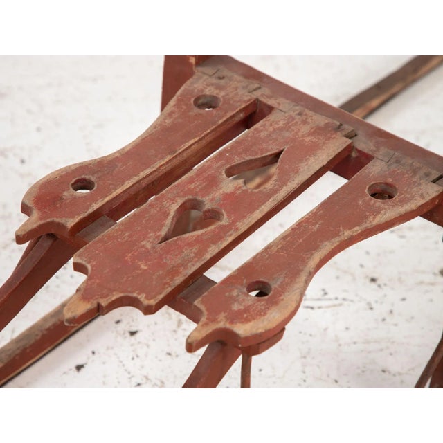 Vintage Swedish Kick Sled For Sale - Image 9 of 12