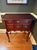 Handsome and beautifully made vintage Hickory Chair Queen Anne style lowboy / dressing table. This piece features an...