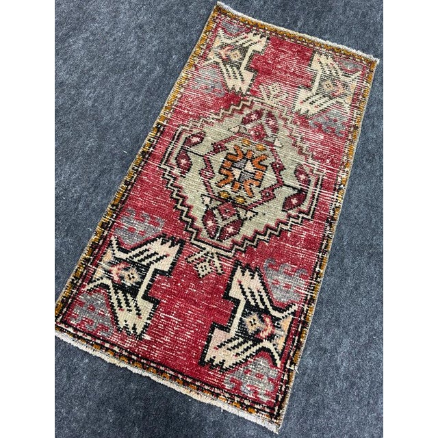 Early 21st Century Turkish Yastik Rug 1'7" x 3' For Sale - Image 5 of 5