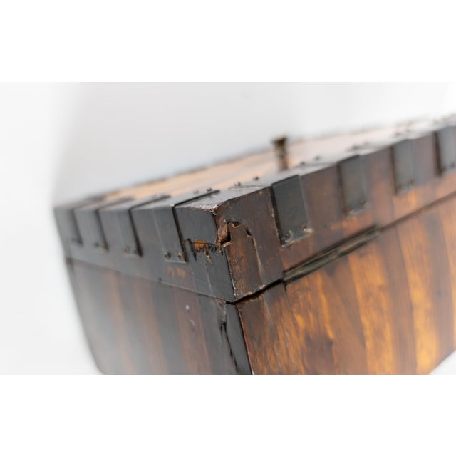 19th Century European German or Austrian Biedermeier Strong Box For Sale - Image 13 of 15
