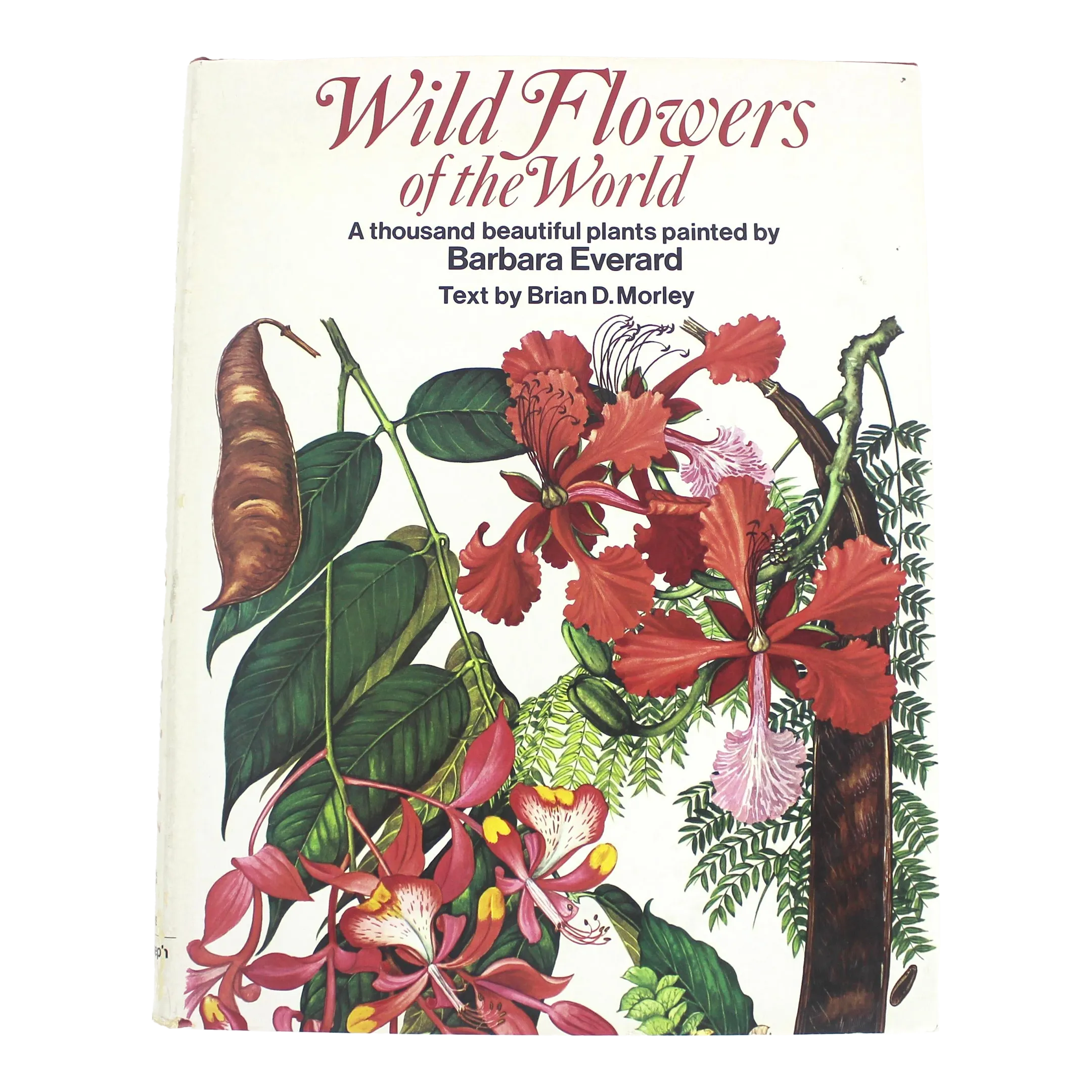1970 Wildflowers of the World Hardcover Coffee Table Book Wild