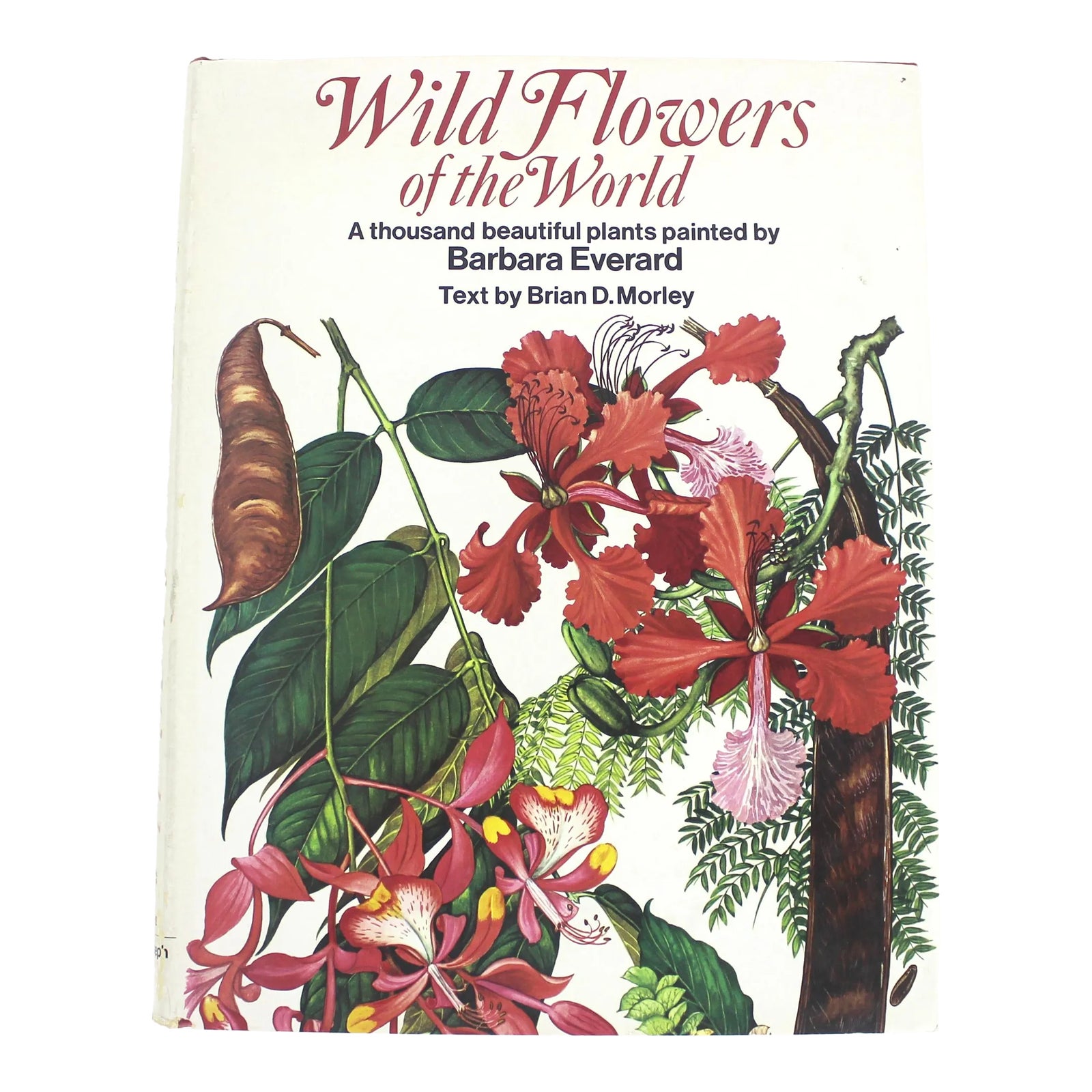 1970 Wildflowers of the World Hardcover Coffee Table Book Wild