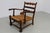 Danish Art Nouveau Lounge Chair in Oak and Papercord, 1930s. For Sale - Image 10 of 18