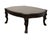BERNHARDT FURNITURE Grand Savannah Collection Contemporary Traditional 53" Bookmatched Walnut Coffee Table 357-021 21.5"...