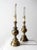 Pair Mid-Century Brass Table Lamps For Sale - Image 10 of 12