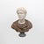 Polychrome Bust of a Roman Emperor, 20th Century, Marble For Sale - Image 9 of 10