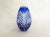 Small Vintage Vase in Cut Bohemian Crystal with Cobalt Blue, 1960s For Sale - Image 13 of 13