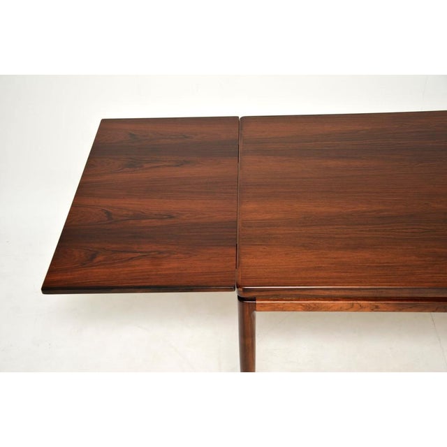 Vintage Danish Extending Dining Table from Johannes Andersen, 1960s For Sale - Image 10 of 16