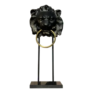Vintage Regal Lion’s Head Towel Valet
