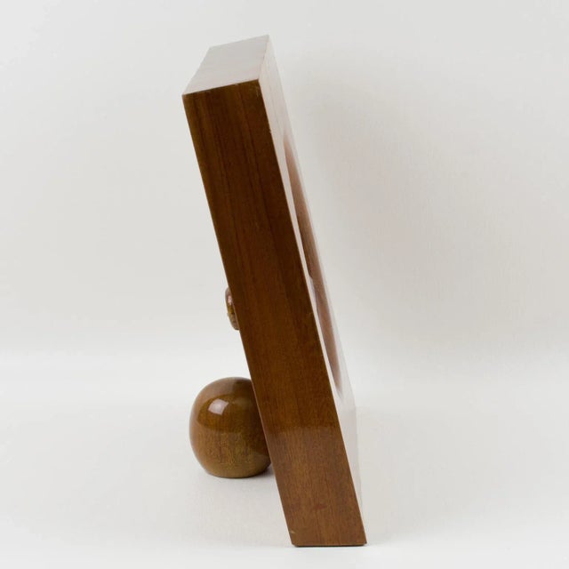 Wood Italian Emanuele Pantanella Wooden Picture Frame For Sale - Image 7 of 13