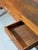 Empire French Executive Desk with Leather Top For Sale - Image 4 of 9