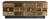 Wires Brass Credenza with Fumé Glass Top by Flair Firenze, 2000 For Sale