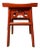 Asian Red Butterfly Counter Stool For Sale