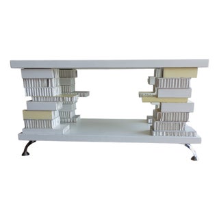 Vintage Italian Sculptural Table, 1970 For Sale