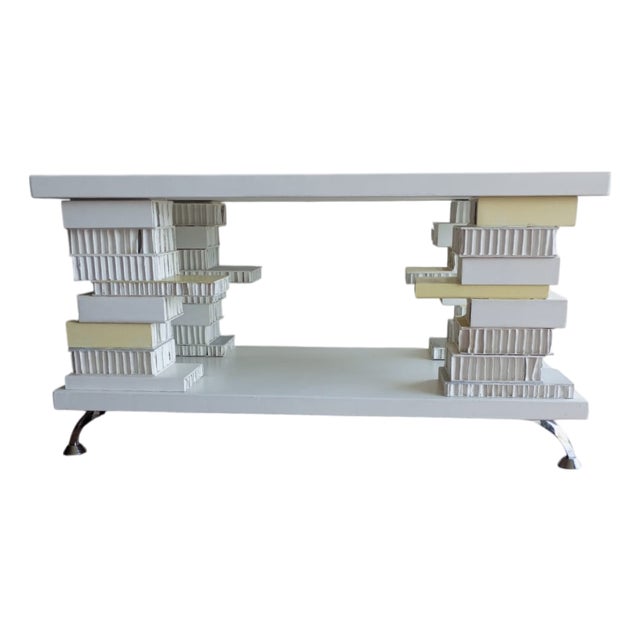 Vintage Italian Sculptural Table, 1970 For Sale