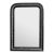 19th Century France Napoleon III Black Wood Mirror For Sale