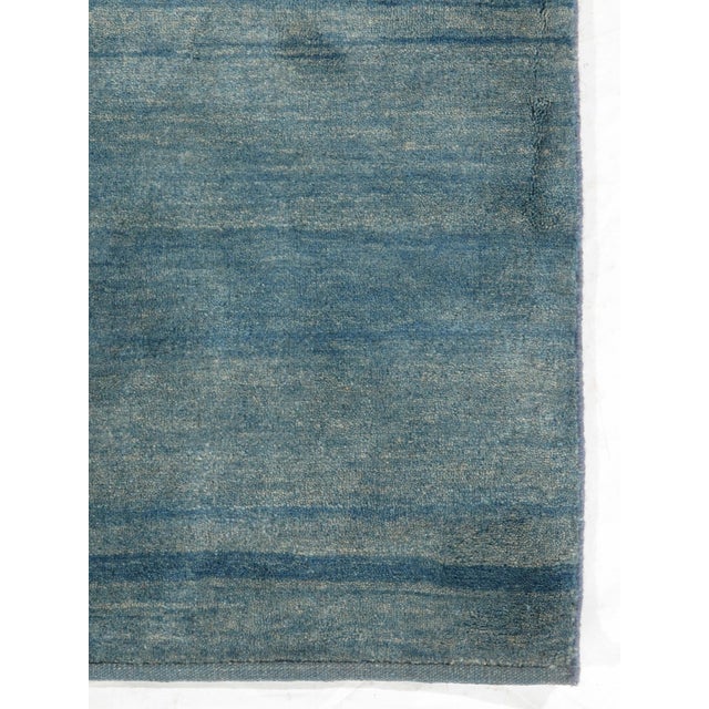 Contemporary Vintage Hand-Knotted Persian Gabbeh Rug 8'6" X 11'0" For Sale - Image 3 of 5