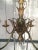 This chandelier is made of bronze and crystal. It has a very nice shap and is very elegant. This is a French work in the...