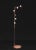 Demetra copper floor lamp by alabastro italiano dimensions: d 30 x w 37 x h 158 cm. Materials: white alabaster, copper and...