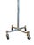 This is an authentic mid-century industrial floor mirror, originally built for utilitarian use in a medical or dental...