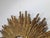 Large Sun Mirror in Carved and Gilded Wood, 1950s For Sale - Image 4 of 18