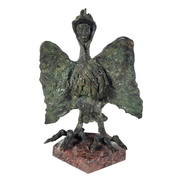 Late 20th Century Chimera I Bronze by T. Ganar For Sale