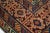 19th Century Antique Kuba Rug 3'7'' x 8'3'' For Sale - Image 5 of 10