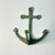 Nautical 1970s Vintage Nautical Coastal Arts & Crafts Cast Iron Anchor Wall Hook For Sale - Image 3 of 11