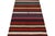 1950s 1950s Vintage Shahsavan Persian Kilim in Polychromatic Stripes by Rug & Kilim -2'11.5''x10'3'' For Sale - Image 5 of 7