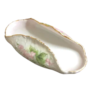 Antique French Porcelain Calling Card Tray