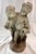 Vintage Mid-Century Neoclassical Weathered Concrete 18" Cherub Fountain Sculpture For Sale - Image 10 of 16