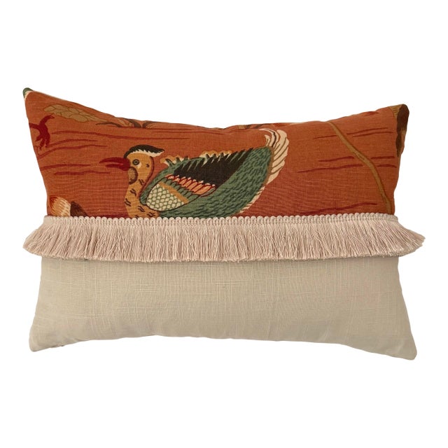 Lotus Lacquer Lumbar 12" X 24" For Sale