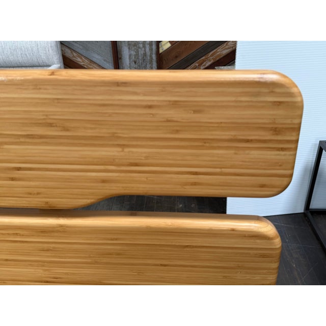 California King Size Greenington Currant Bamboo Platform Bed Frame For Sale - Image 11 of 12