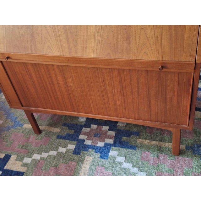 Teak Secretary by Bernhard Pedersen & Son for Bernhard Pedersen & Søn, Denmark 1960s For Sale - Image 11 of 12