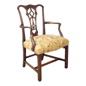 Victorian Chippendale Style Armchair