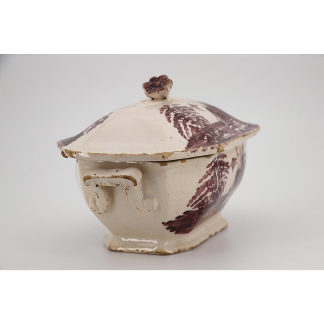 19th Century Portuguese Earthenware Covered Tureen For Sale - Image 9 of 16