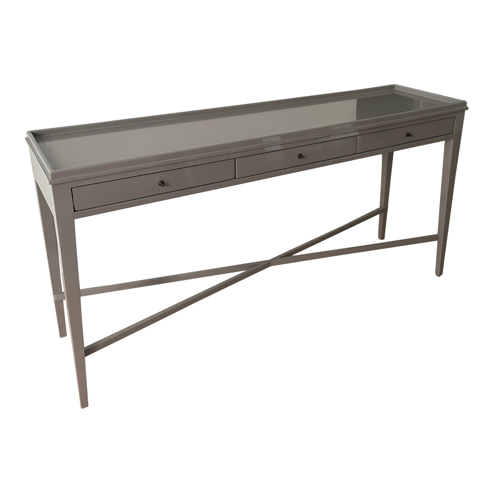 Grey Entryway Table Chairish