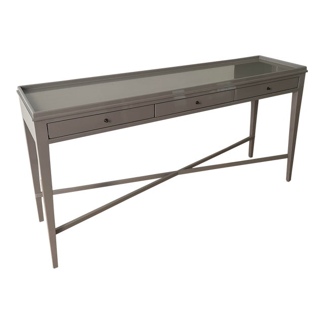 Grey Entryway Table Chairish