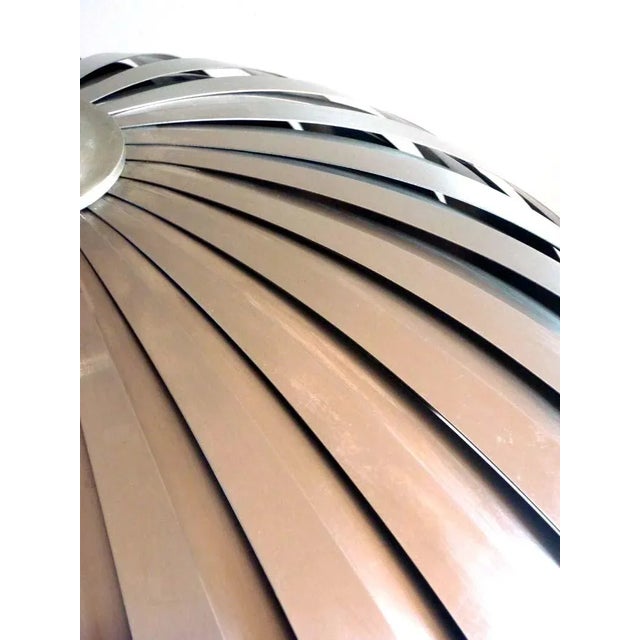 Metal Space Age Calotta Pendant by Elio Martinelli, 1960s For Sale - Image 7 of 9