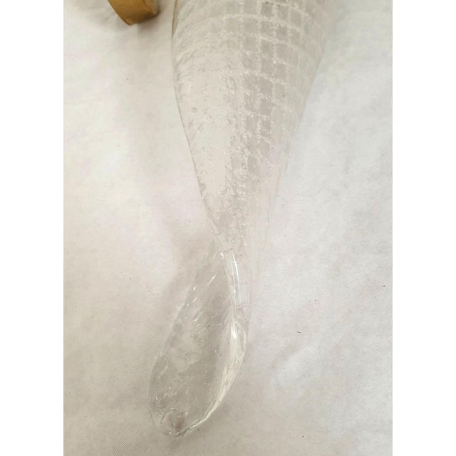 Mid Century Modern Murano Glass Sconces - A Pair For Sale - Image 12 of 14