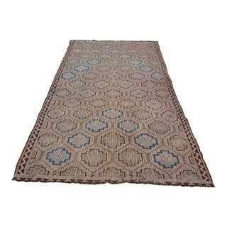Turkish Vintage Anatolian Kilim Rug For Sale