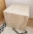Description: A beautiful pair of solid travertine cube side tables, each measuring 16” x 16” x 16”. These pieces highlight...
