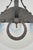 Spanish Revival Mid 20th Century Restored Spanish Revival Wrought Iron Opalescent Glass Pendant Light For Sale - Image 3 of 12