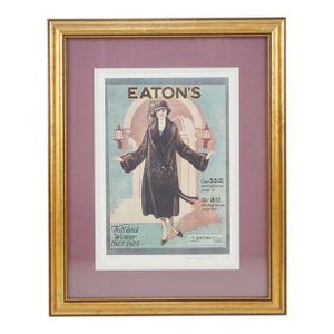 1990s Eaton's Fall and Winter 1923-1924 Framed Print