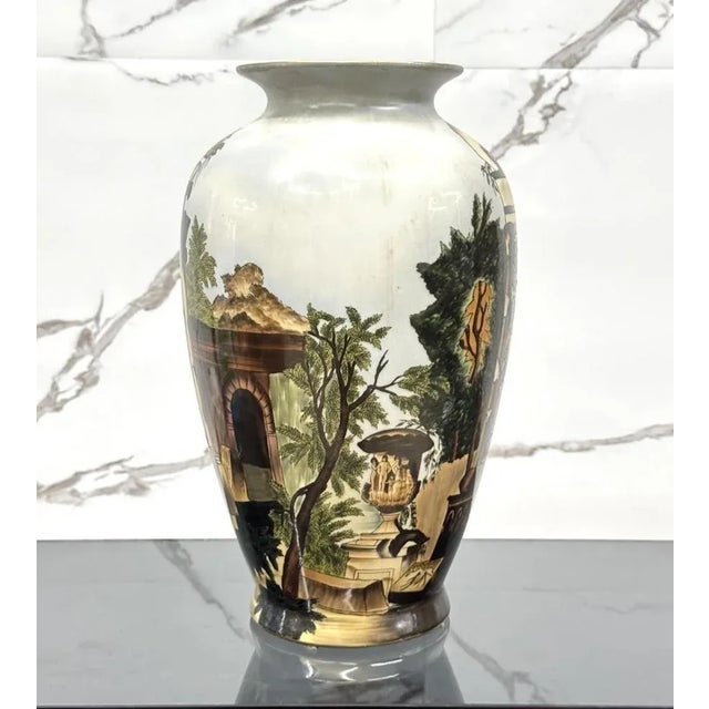 Vintage Italian Vase in Ceramic, 1970 For Sale - Image 3 of 8