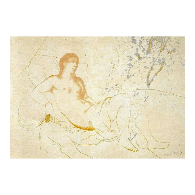 Omar Galliani, Daphni, 2000, Serigraph For Sale