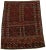 1900s Vintage Turkmen Tribal Prayer Rug 5'3'' X 3'11'' For Sale - Image 9 of 9